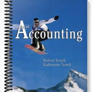 Solutions Manual for Survey of Accounting Making Sense of Business 1st Edition by Terrell