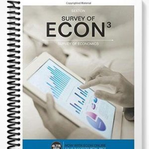 Solutions Manual for Survey of ECON 3rd Edition by Sexton