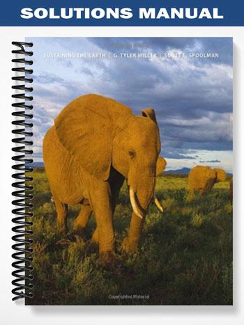 Solutions Manual for Sustaining the Earth 11th Edition by Miller