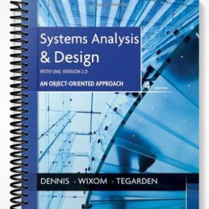 Solutions Manual for Systems Analysis and Design 4th Edition by Dennis