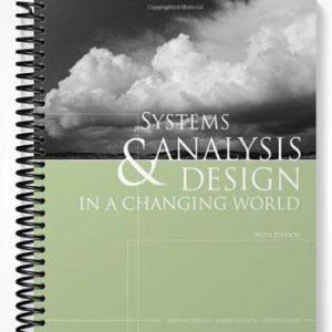 Solutions Manual for Systems Analysis and Design in a Changing World 5th Edition by Satzinger