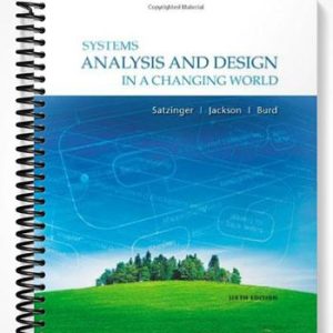 Solutions Manual for Systems Analysis and Design in a Changing World 6th Edition by Satzinger
