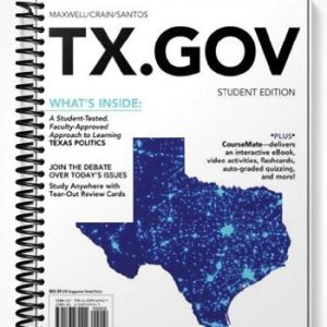 Solutions Manual for TX GOV 1st Edition by Maxwell