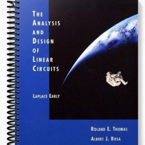 Solutions Manual for The Analysis and Design of Linear Circuits Laplace Early 4th Edition by Thomas