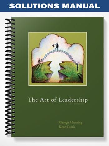 Solutions Manual for The Art of Leadership 3rd Edition by Manning