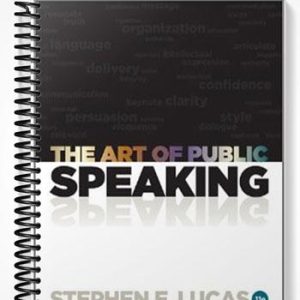 Solutions Manual for The Art of Public Speaking 11th Edition by Stephen Lucas