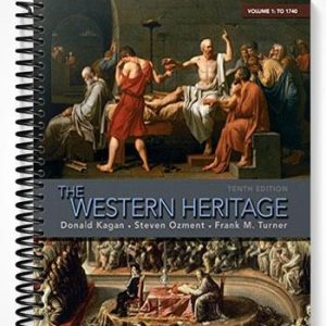 Solutions Manual for The Western Heritage The Volume 1 10th Edition by Kagan