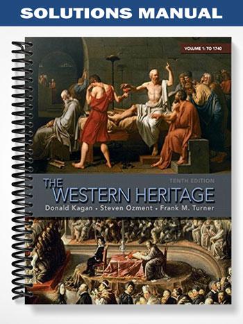 Solutions Manual for The Western Heritage The Volume 1 10th Edition by Kagan