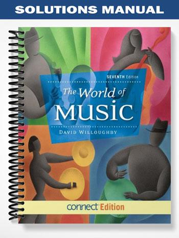 Solutions Manual for The World of Music 7th Edition by Willoughby