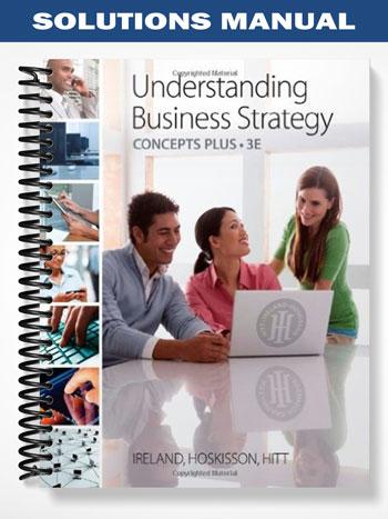 Solutions Manual for Understanding Business Strategy Concepts Plus 3rd Edition by Ireland