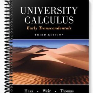 Solutions Manual for University Calculus Early Transcendentals 3rd Edition by Hass