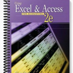 Solutions Manual for Using Excel and Access for Accounting 2nd Edition by Glenn Owen