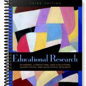 TestBankforEducationalResearchPlanningConductingandEvaluatingQuantitativeandQualitativeResearch3rdEditionbyCreswell