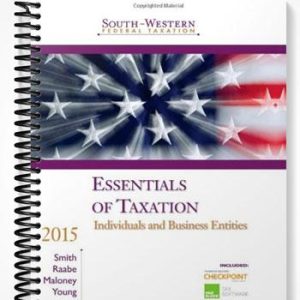 TestBankforSouth-WesternFederalTaxation2015EssentialsofTaxationIndividualsandBusinessEntities18thEditionbySmith