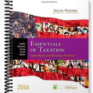 TestBankforSouth-WesternFederalTaxation2016EssentialsofTaxationIndividualsandBusinessEntities19thEditionbyRaabe