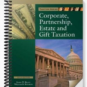Test Bank for 2010 Corporate Partnership Estate and Gift Tax with H&R Block TaxCut 4th Edition by Pratt