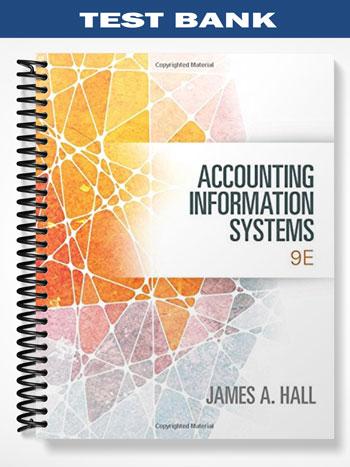 Test Bank for Accounting Information Systems 9th Edition by Hall