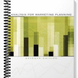 Test Bank for Analysis for Marketing Planning 7th Edition by Lehmann