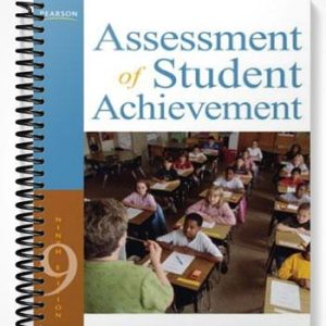 Test Bank for Assessment of Student Achievement 9th Edition by Gronlund