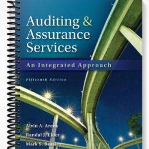 Test Bank for Auditing and Assurance Services 15th Edition by Arens