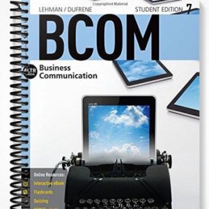 Test Bank for BCOM 7 7th Edition by Lehman