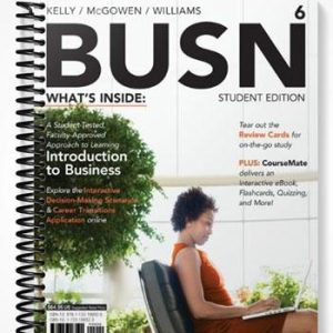 Test Bank for BUSN 6 6th Edition by Kelly