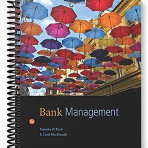 Test Bank for Bank Management 8th Edition by Koch