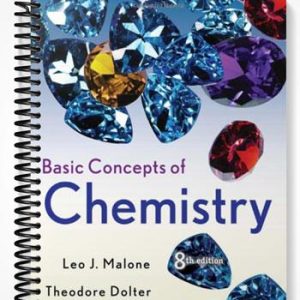 Test Bank for Basic Concepts of Chemistry 8th Edition by Malone