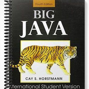 Test Bank for Big Java 4th Edition for Java 8th Edition by Horstmann