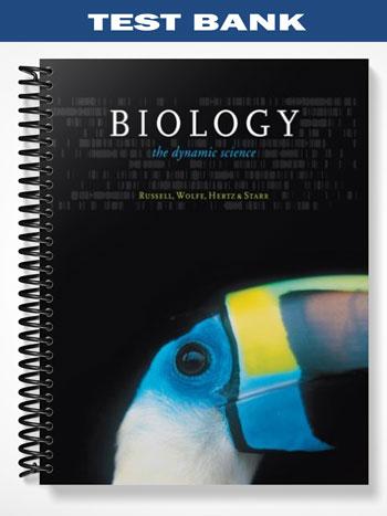 Test Bank for Biology The Dynamic Science 1st Edition by Russell