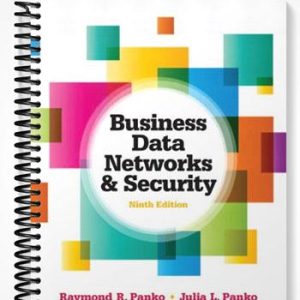 Test Bank for Business Data Networks and Security 9th Edition by Panko
