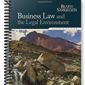 Test Bank for Business Law and the Legal Environment Standard Edition 7th Edition by Beatty