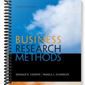 Test Bank for Business Research Methods 12th Edition by Cooper