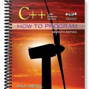 Test Bank for C++ How to Program 7th Edition by Deitel