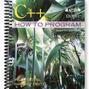 Test Bank for C++ How to Program 8th Edition by Deitel