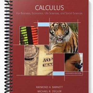 Test Bank for Calculus for Business Economics Life Sciences & Social Sciences 11th Edition by Barnett