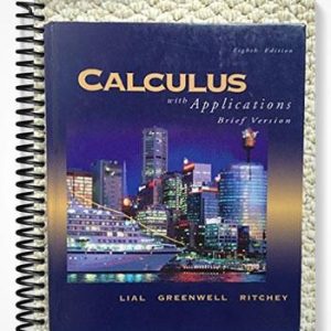 Test Bank for Calculus with Applications Brief 8th Edition by Lial