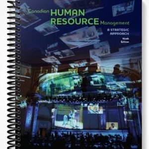 Test Bank for Canadian Human Resource Management Canadian 9th Edition by Schwind