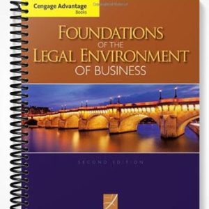 Test Bank for Cengage Advantage Books Foundations of the Legal Environment of Business 2nd Edition by Jennings