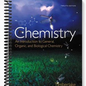 Test Bank for Chemistry An Introduction to General Organic and Biological Chemistry 12th Edition by Timberlake