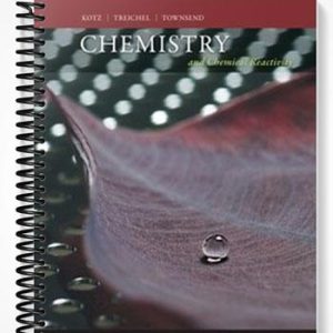 Test Bank for Chemistry and Chemical Reactivity 7th Edition by Kotz