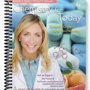 Test Bank for Chemistry for Today General Organic and Biochemistry Hybrid Edition 8th Edition by Seager