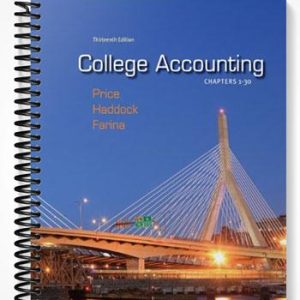 Test Bank for College Accounting 13th Edition by Price