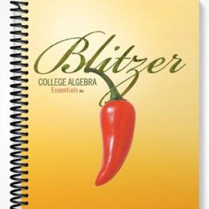 Test Bank for College Algebra Essentials 3rd Edition by Blitzer