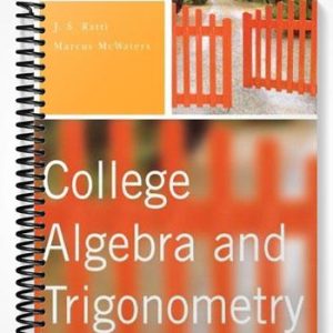 Test Bank for College Algebra and Trigonometry 1st Edition by Ratti