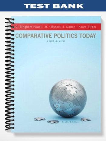 Test Bank for Comparative Politics Today A World View 10th Edition by Powell