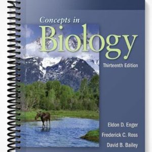 Test Bank for Concepts in Biology 13th Edition by Enger