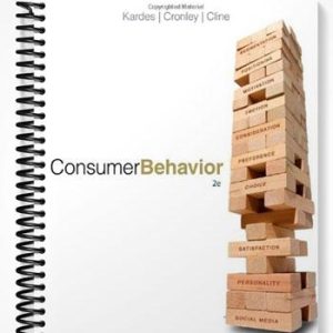 Test Bank for Consumer Behavior 2nd Edition by Kardes