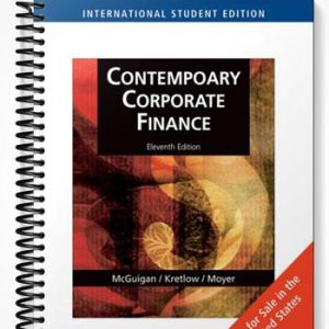 Test Bank for Contemporary Corporate Finance 11th Edition by McGuigan