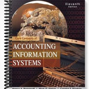 Test Bank for Core Concepts of Accounting Information Systems 11th Edition by Bagranoff